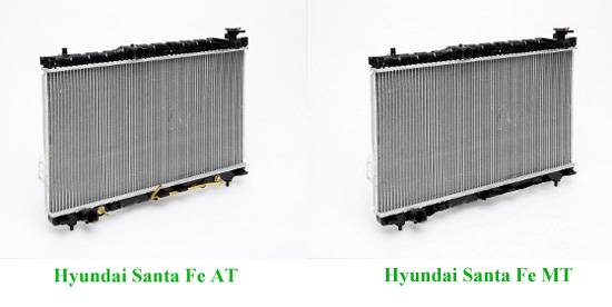 Радиаторы Hyundai Santa Fe