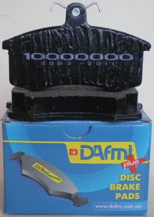 10-миллионный комплект тормозных колодок DAfmi-plus